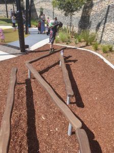 south village gated (fully-fenced)playground at Kirrawee in Sydney's Sutherland Shire