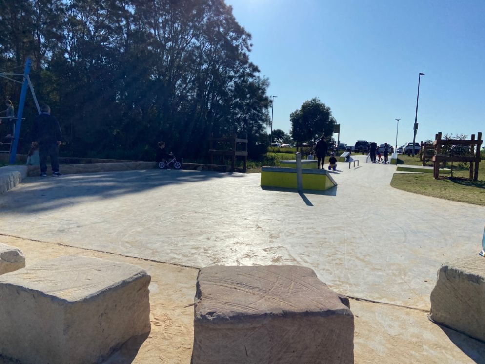 Bonna Point Reserve, playground Kurnell - skate park