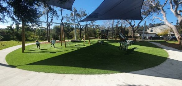 Berrima St Reserve and Playground in Heathcote