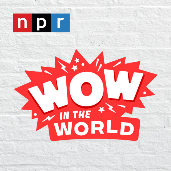 Wow in the world podcast logo