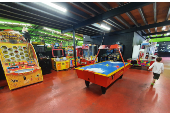Flipout games room
