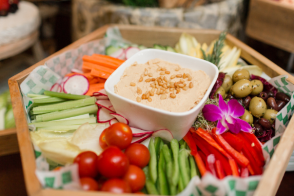 healthy vegetable platter