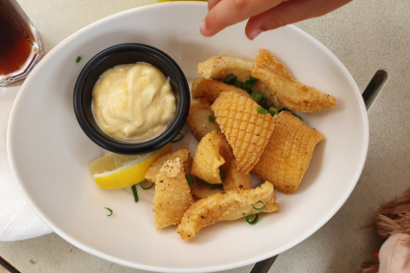Salt and pepper squid at Bangor Tavern