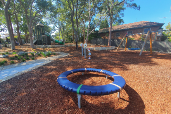 Green Point Reserve, Oyster Bay playground swings