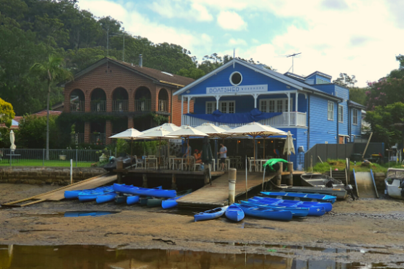 Woronora the boat shed