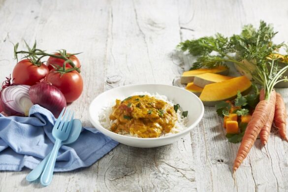 go!Kidz new meal delivery range - butter chicken