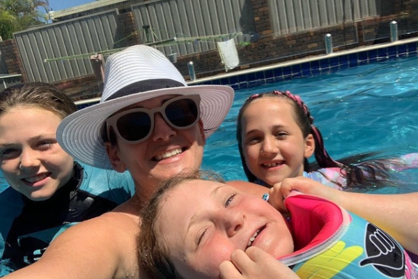 Shantelle Tagg and family