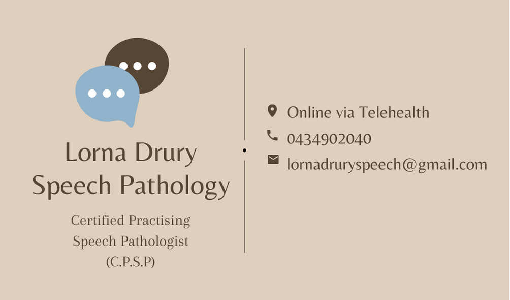 Lorna Drury Speech Pathology